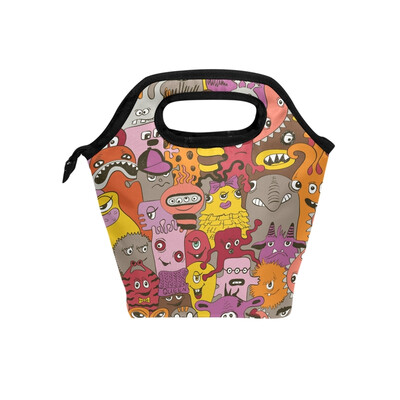 Lunch Bag Tote Bag Funny Monsters Travel Picnic Organizer Lunch Holder Handbags Lunch Bag Box for Office
Lunch Bag Tote Bag Funny Monsters Travel Picnic Organizer Lunch Holder Handbags Lunch Bag Box for Office