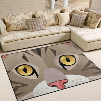 Funny Cute Cat Face Printed Large Area RugsLightweight Non Slip Floor Carpet Use For Living Room Bedroom Home53" x 4
Funny Cute Cat Face Printed Large Area RugsLightweight Non Slip Floor Carpet Use For Living Room Bedroom Home53" x 4