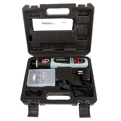 WANPRO WORKPRO W004534N lithium battery electric grinder set tool set rechargeable engraving machine adjustable speed jade woodworking stone
WANPRO WORKPRO W004534N lithium battery electric grinder set tool set rechargeable engraving machine adjustable speed jade woodworking stone