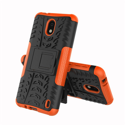 Fivice Nokia 2 Case TPU anti-fall tire pattern back clip bracket phone case
Fivice Nokia 2 Case TPU anti-fall tire pattern back clip bracket phone case