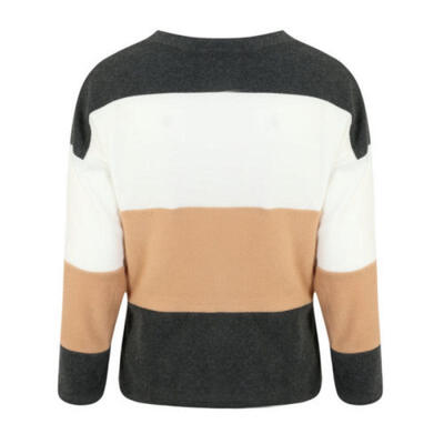 US Womens Casual Patchwork Sweaters Tops Jumper Ladies Winter Coat Pullover Tops
US Womens Casual Patchwork Sweaters Tops Jumper Ladies Winter Coat Pullover Tops
