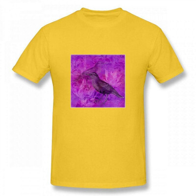 Andrea Haase Animals Illustration Bird Illustration with Floral Elements in Pink&Purple Men T-Shirt
Andrea Haase Animals Illustration Bird Illustration with Floral Elements in Pink&Purple Men T-Shirt