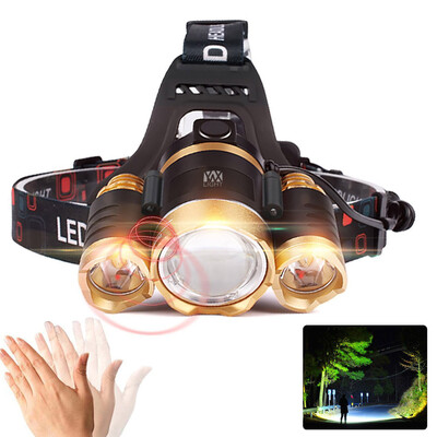 YWXLight XPE-T6 2000Lm White Light Telescopic Zoom Intelligent Induction LED Headlamp
YWXLight XPE-T6 2000Lm White Light Telescopic Zoom Intelligent Induction LED Headlamp