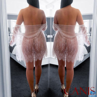 Transparent Lace Kimono Dress Gown Intimate Sleepwear Robe Sexy Women Lingerie
Transparent Lace Kimono Dress Gown Intimate Sleepwear Robe Sexy Women Lingerie