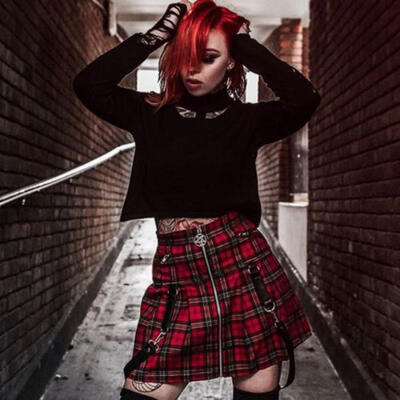 Lady Women Mini Skirt Plaid Skirts Casual High Waist Ruffle Pleated Pencil Dress
Lady Women Mini Skirt Plaid Skirts Casual High Waist Ruffle Pleated Pencil Dress