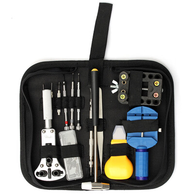 Watch Repair Tool 14Pcs Watch Tools Clock Repair Tool Kit Opener Link Pin Remover Set Spring Bar Watchmaker Remove Tools
Watch Repair Tool 14Pcs Watch Tools Clock Repair Tool Kit Opener Link Pin Remover Set Spring Bar Watchmaker Remove Tools