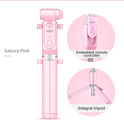 NeillieN Bluetooth self-timer pole remote control tripodSelfie stickLive broadcasting&drama chasing bracket 70CM90CM
NeillieN Bluetooth self-timer pole remote control tripodSelfie stickLive broadcasting&drama chasing bracket 70CM90CM