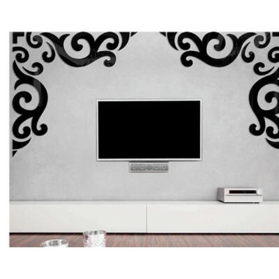 Large Flower Vines 3D Acrylic Mirror Wall Sticker DIY Door TV Background Decor
Large Flower Vines 3D Acrylic Mirror Wall Sticker DIY Door TV Background Decor