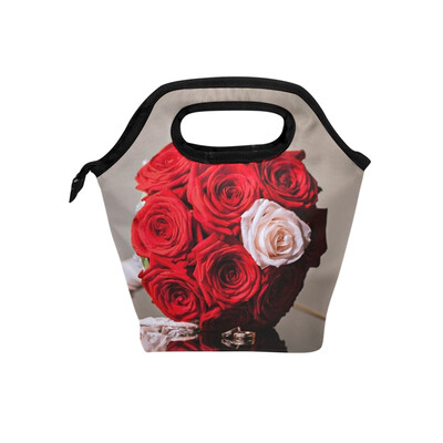 Lunch Bag Bouquet Of Roses Tote Travel Picnic Insulated Handbags Portable Zipper Lunch Bag Box
Lunch Bag Bouquet Of Roses Tote Travel Picnic Insulated Handbags Portable Zipper Lunch Bag Box