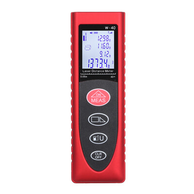 80m Red Smart Handheld Distance Meter Portable Multifunction Space Measuring Tool with Backlit LCD Rangefinder Measure Distance V
80m Red Smart Handheld Distance Meter Portable Multifunction Space Measuring Tool with Backlit LCD Rangefinder Measure Distance V