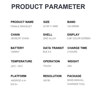 H8 Smart Bracelet Women Watch IP67 Waterproof Heart Rate Sleep Monitor Smart Band Blood Pressure Smart Watch Band for IOS Android
H8 Smart Bracelet Women Watch IP67 Waterproof Heart Rate Sleep Monitor Smart Band Blood Pressure Smart Watch Band for IOS Android
