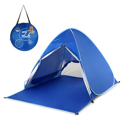Lixada Automatic Instant Pop Up Beach Tent Lightweight UV Protection Sun Shelter Tent Cabana