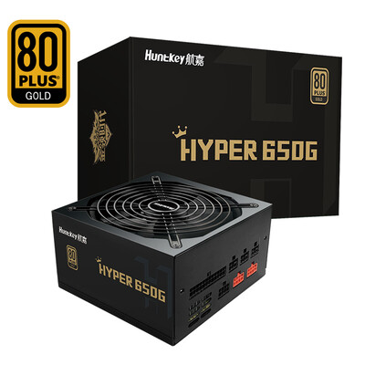 Huntkey Gold 650W HYPER650G Power Supply 80PLUS Gold Full Module Full Voltage Game Power Single Channel 54A Back Line Eat Chicken
Huntkey Gold 650W HYPER650G Power Supply 80PLUS Gold Full Module Full Voltage Game Power Single Channel 54A Back Line Eat Chicken