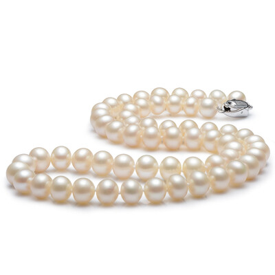 Beijing Run Pearl Fanghua 8-9mm freshwater pearl necklace near round strong luster white send friends send lover 40cm
Beijing Run Pearl Fanghua 8-9mm freshwater pearl necklace near round strong luster white send friends send lover 40cm