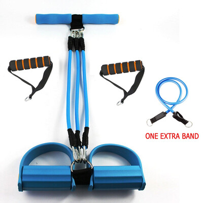 Public Sit-ups Strength Trainer Rally Yoga Resistance Bands four 4 Tube Pedal Puller Arm Abdomen Expander Strength Trainer for Hom
Public Sit-ups Strength Trainer Rally Yoga Resistance Bands four 4 Tube Pedal Puller Arm Abdomen Expander Strength Trainer for Hom