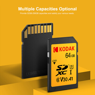 Kodak U3 SD Card 256GB Memory Card UHS-II High Speed V30 SDXC Camera 4K HD Recrding
Kodak U3 SD Card 256GB Memory Card UHS-II High Speed V30 SDXC Camera 4K HD Recrding