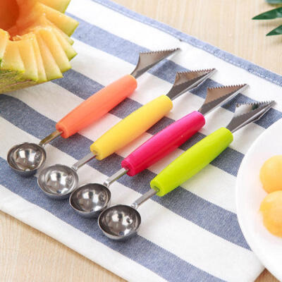 Fruit Melon Ice Cream Scoop Spoon Melon Baller Carving Knife Stainless Steel e 
Fruit Melon Ice Cream Scoop Spoon Melon Baller Carving Knife Stainless Steel e