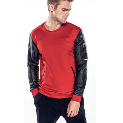 Mens Slim Fit O Neck Long Sleeve Muscle Tee Shirts Casual T-shirt Tops Blouse