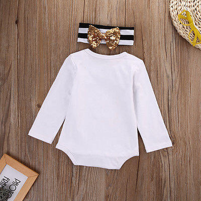 Newborn Infant Baby Boy Girl Cotton Romper Jumpsuit Bodysuit Kids Clothes Outfit