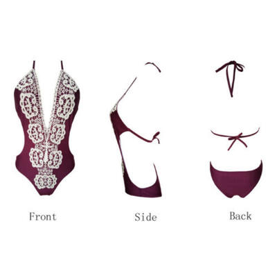Women One-Piece Lace Swimsuit Swimwear Beachwear Push-up Bikini Bathing Monokini
Women One-Piece Lace Swimsuit Swimwear Beachwear Push-up Bikini Bathing Monokini