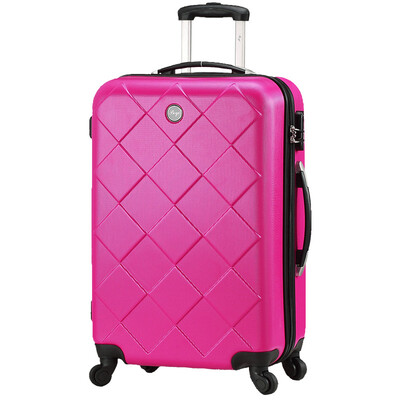 BoYi (BOYI) Trolley Case 24-inch male and female double-bearing caster wheel suitcase diamond pattern series luggage
BoYi (BOYI) Trolley Case 24-inch male and female double-bearing caster wheel suitcase diamond pattern series luggage