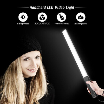 Handhled LED Video Light Wand Dimmable Bi-color Photo LED Stick with Remote Control Carry Bag
Handhled LED Video Light Wand Dimmable Bi-color Photo LED Stick with Remote Control Carry Bag