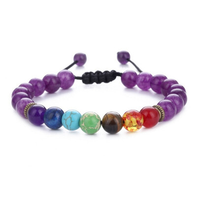 Seven chakra energy stone bracelet natural green gold stone tiger eye can be adjusted to weave yoga wheel bracelet health care bra
Seven chakra energy stone bracelet natural green gold stone tiger eye can be adjusted to weave yoga wheel bracelet health care bra