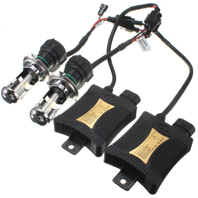 55W HID Bi-Xenon HighLow Conversion Kit Slim Ballasts Car Front Light H4-3 12000K
55W HID Bi-Xenon HighLow Conversion Kit Slim Ballasts Car Front Light H4-3 12000K