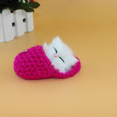 Cute Simulation Sound ShoeKittens Cat Plush Toy Appease Kids Doll Birthday Gift
Cute Simulation Sound ShoeKittens Cat Plush Toy Appease Kids Doll Birthday Gift