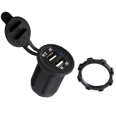 Автомобильного прикуривателя DC 12V 2 USB зарядное устройство адаптер питания на выходе
Автомобильного прикуривателя DC 12V 2 USB зарядное устройство адаптер питания на выходе