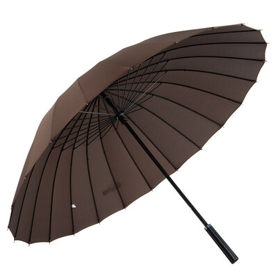 Mido 24 bone oversized mens business long handle umbrella M5003 brown
Mido 24 bone oversized mens business long handle umbrella M5003 brown