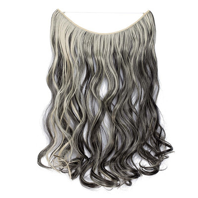 Invisible Wire No Clips in Hair Extensions Secret Fish Line Hairpieces Silky Straight real natural Synthetic
Invisible Wire No Clips in Hair Extensions Secret Fish Line Hairpieces Silky Straight real natural Synthetic