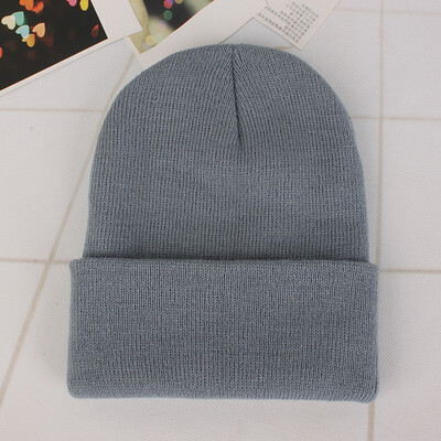 Fluorescent cap acrylic wool cap men&women couples autumn&winter knitted caps