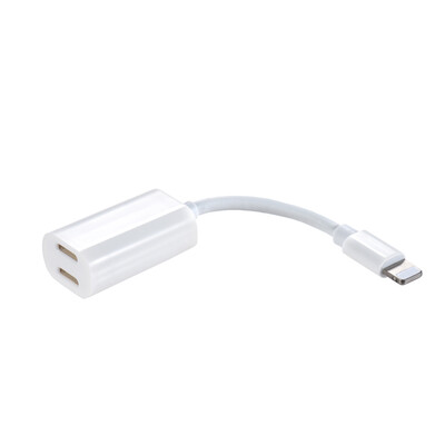 Double Lightning to Lightning Audio Adapter Charging Cable For iPhone 7 8 X 7 plus 8 Plus Splitter Earphone 2 in 1 Jack Au
Double Lightning to Lightning Audio Adapter Charging Cable For iPhone 7 8 X 7 plus 8 Plus Splitter Earphone 2 in 1 Jack Au