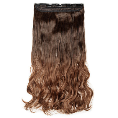 Ombre Synthetic Fiber Clips in on Hair Extension 34 Full Head One Piece 5 Clips Long Silky Curly Wavy
Ombre Synthetic Fiber Clips in on Hair Extension 34 Full Head One Piece 5 Clips Long Silky Curly Wavy