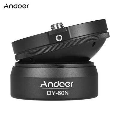 Andoer DY-60N Tripod Leveling Base Leveler Adjusting Plate Aluminum Alloy with Bubble Level Bag for Canon Nikon Sony DSLR Camera
Andoer DY-60N Tripod Leveling Base Leveler Adjusting Plate Aluminum Alloy with Bubble Level Bag for Canon Nikon Sony DSLR Camera