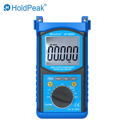 HoldPeak Auto-range True RMS LCD Digital Multimeter DCAC Voltage Current Meter Capacitance Resistance Tester Voltmeter Ammeter
HoldPeak Auto-range True RMS LCD Digital Multimeter DCAC Voltage Current Meter Capacitance Resistance Tester Voltmeter Ammeter