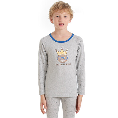VIV & LUL Children's Underwear Boy Underwear Set Qiu Qiu Qiu Duo Mo Daier DV117183 Ma Gray 120cm
VIV & LUL Children's Underwear Boy Underwear Set Qiu Qiu Qiu Duo Mo Daier DV117183 Ma Gray 120cm