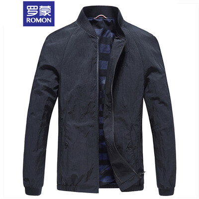 ROMON jacket male 2018 autumn&winter new business casual jacket male 8JK981802 Navy 175
ROMON jacket male 2018 autumn&winter new business casual jacket male 8JK981802 Navy 175