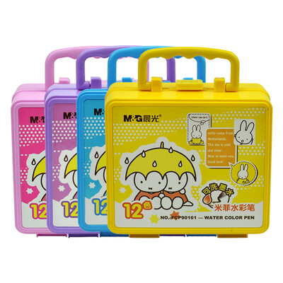 Morning light (M & G) FCP90146 Miffy bar can be washed watercolor pen brush 24 color / box box color random
Morning light (M & G) FCP90146 Miffy bar can be washed watercolor pen brush 24 color / box box color random