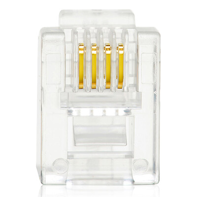 Three Fort (SANBAO) ultra-five advanced network crystal head 8P8C (100 / box), JACK gold-plated shrapnel, high-quality flame retardant materials, contact transmission performance
Three Fort (SANBAO) ultra-five advanced network crystal head 8P8C (100 / box), JACK gold-plated shrapnel, high-quality flame retardant materials, contact transmission performance