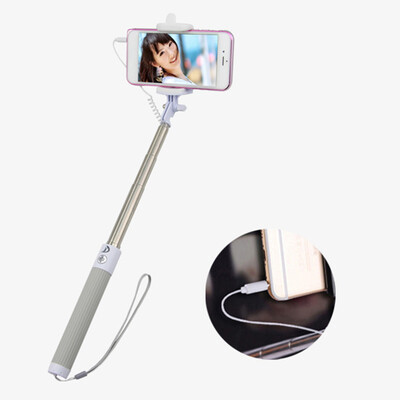 Portable Handheld Self Portrait Selfie Stick Extendable Monopod Holder
