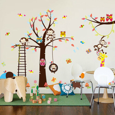 MyMei 1 PC Kids Animals Wall Sticker home Decor Cartoon Tree Owls Home Decoration room Decals Wall Art Sticker wallpaper Free Ship
MyMei 1 PC Kids Animals Wall Sticker home Decor Cartoon Tree Owls Home Decoration room Decals Wall Art Sticker wallpaper Free Ship