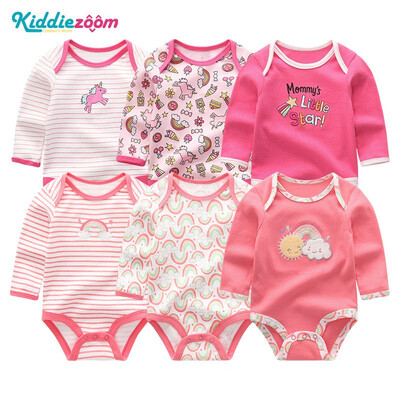 6PCS Long Sleeve Babywear Bodysuits Baby Girls Clothes Rompers One-Pieces Baby Boys Clothes Newborn Girls Clothing Sets Cotton
6PCS Long Sleeve Babywear Bodysuits Baby Girls Clothes Rompers One-Pieces Baby Boys Clothes Newborn Girls Clothing Sets Cotton