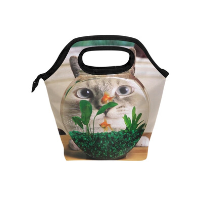 Insulated Lunch Tote Bag Funny Cat Travel Picnic Lunch Handbags Portable Zipper Lunch Bag Box
Insulated Lunch Tote Bag Funny Cat Travel Picnic Lunch Handbags Portable Zipper Lunch Bag Box