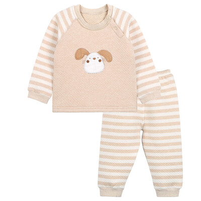 Xin Song baby color cotton warm sets of sets of newborns autumn and winter thickening color cotton shirt pants suit shallow card puppy D055D73
Xin Song baby color cotton warm sets of sets of newborns autumn and winter thickening color cotton shirt pants suit shallow card puppy D055D73
