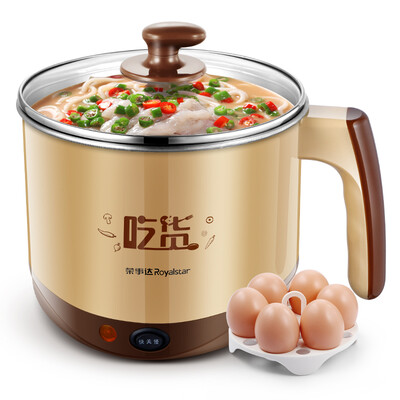 Rongstar Royalstar electric cooker multi-purpose electric pot student dormitory cooking pot electric hot pot electric cup 2L electric pot DZG20A
Rongstar Royalstar electric cooker multi-purpose electric pot student dormitory cooking pot electric hot pot electric cup 2L electric pot DZG20A