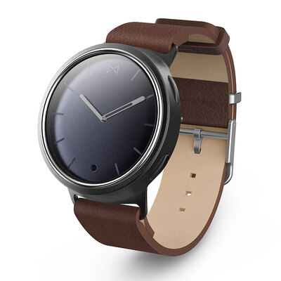 Misfit Phase intelligent composite watch smart watch automatic monitoring step number monitoring sleep navy blue meteorite gray leather wrist strap stainless steel fuselage
Misfit Phase intelligent composite watch smart watch automatic monitoring step number monitoring sleep navy blue meteorite gray leather wrist strap stainless steel fuselage