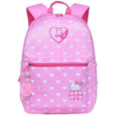 Hello Kitty hellokitty children bag cute fresh simple light casual backpack primary school student bag KTM0003B pink
Hello Kitty hellokitty children bag cute fresh simple light casual backpack primary school student bag KTM0003B pink
