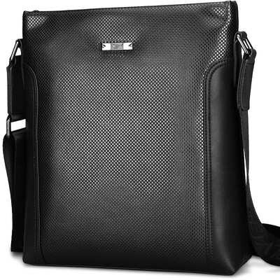 Seven Soldiers (SEPTWOLVES) Men's Bag PVC Material Business Casual Shoulder Bag Messenger Bag Large Capacity Shoulder Messenger Bag Black 1A1153194-01
Seven Soldiers (SEPTWOLVES) Men's Bag PVC Material Business Casual Shoulder Bag Messenger Bag Large Capacity Shoulder Messenger Bag Black 1A1153194-01